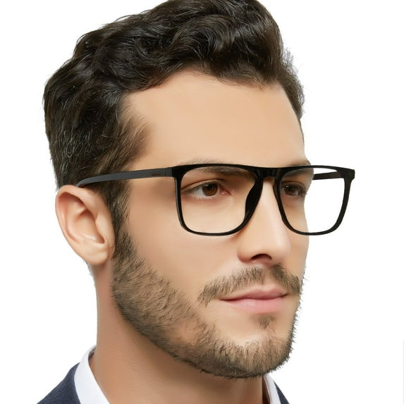 MARE AZZURO Reading Glasses 6.00 Men's Trendy Readers Reader 6.0 Durable Eyewear for Male +600 for Big Face