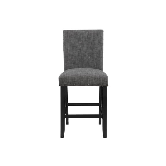 MARIAN DARK GRAY BAR STOOL (KIT OF 2)