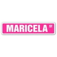 thumbnail image 1 of MARICELA Street Sign Childrens Name Room Sign | Indoor/Outdoor |  36" Wide, 1 of 5