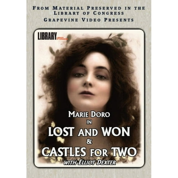 Marie Doro Double Feature: Lost and Won & Castles for Two (1917)