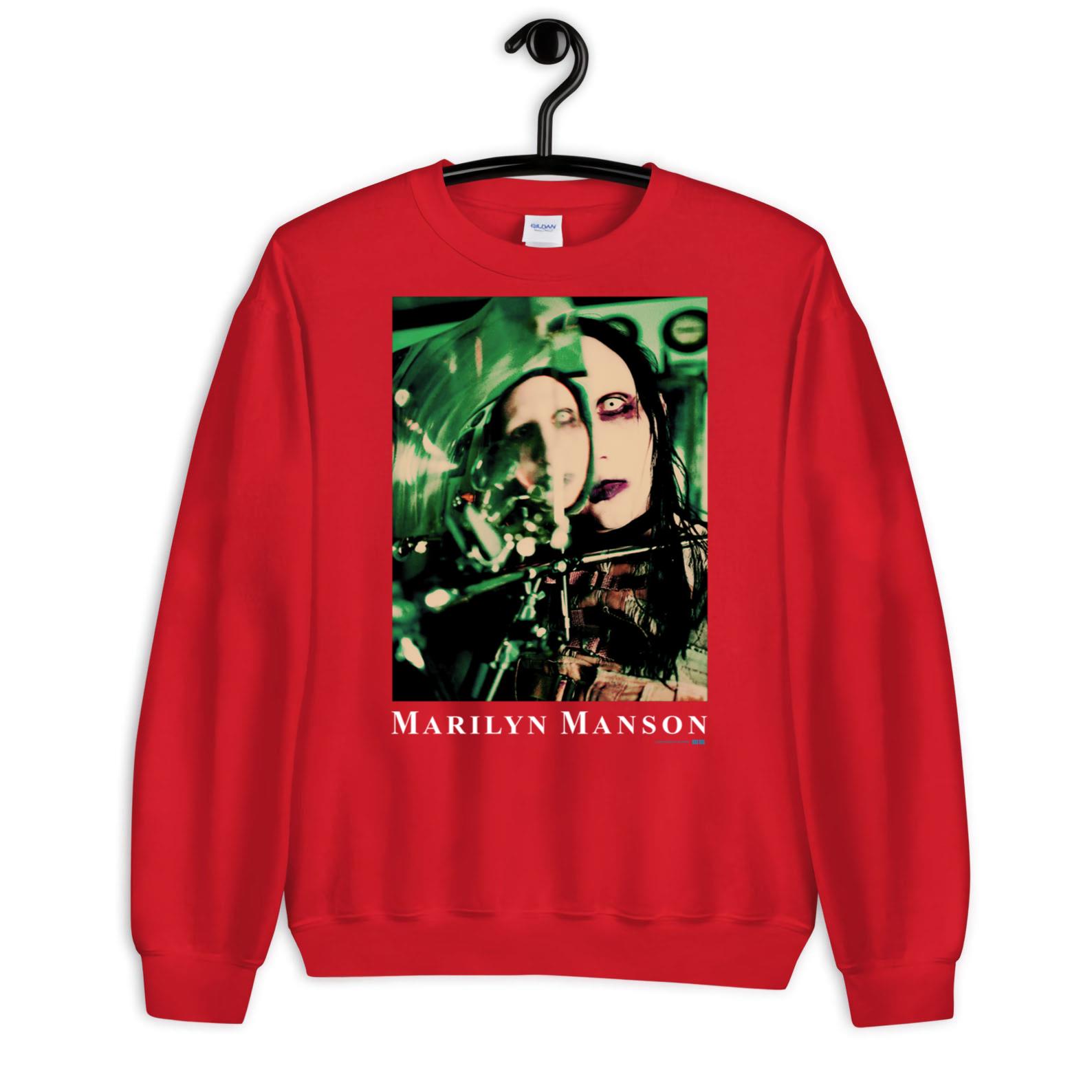 T-shirt Vintage Marilyn Manson Beautiful People 1997 - Taille XL, Noir, Coton, Neuf
