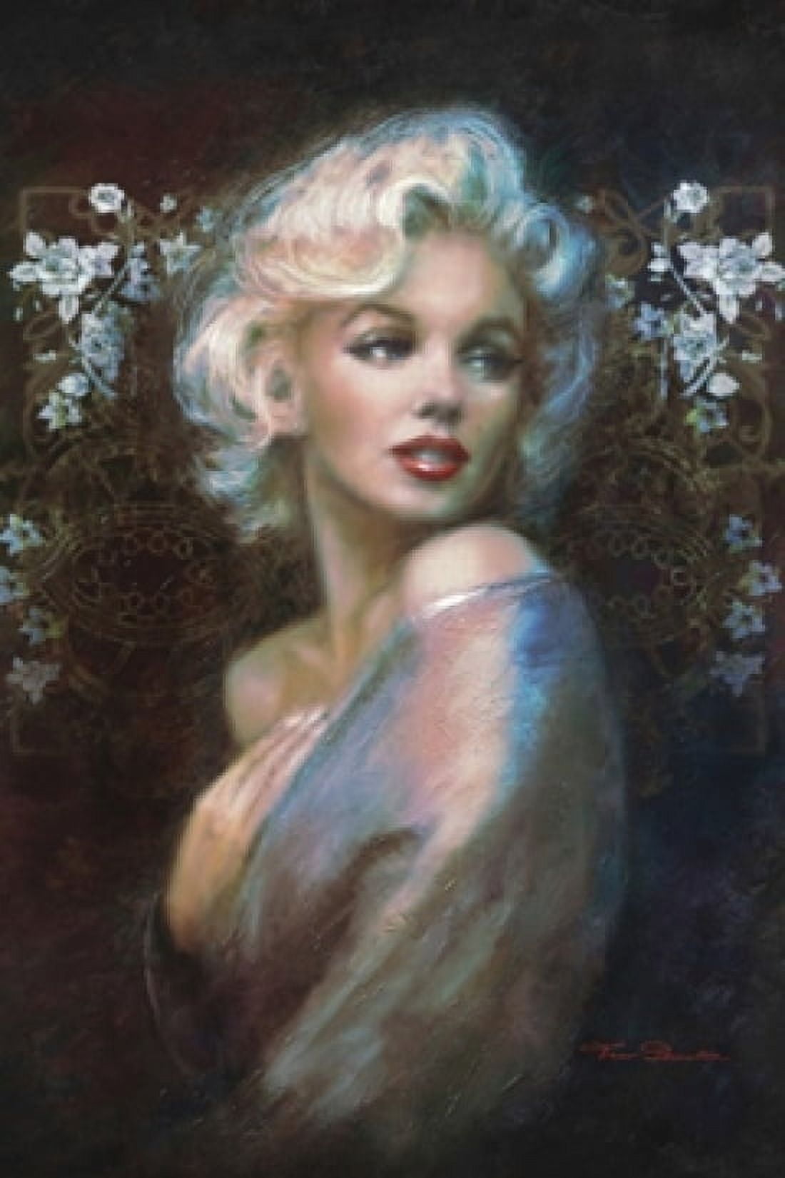 Marilyn Monroe Portrait Laminated Poster 24 X 36 
