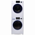 thumbnail image 1 of Equator MARINE ANTI CORROSION Stackable Compact Washer 1.6cf+Sensor Dryer 3.1cf 110V, 1 of 10