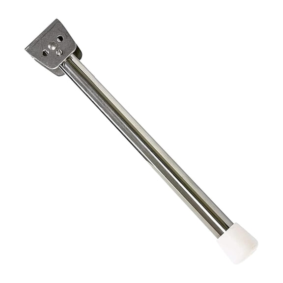 MARINE CITY 13-Inch Seat Support Leg, 304 Grade Stainless Steel, Adjustable for Left/Right Folding, Rubber Tip, Locking Mechanism for Boats & Marine Use Pack of 1