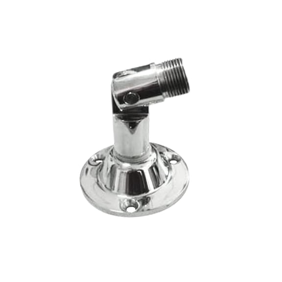 MARINE CITY 180 Degree Adjustable Swivel Tall Antenna Base, 316 Grade Stainless Steel, Rust & Corrosion Resistant, for Boats, Yachts, Water Vehicles Pack of 1