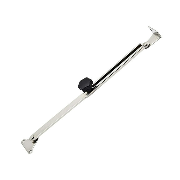 MARINE CITY Hatch Lid Stay Support and Adjuster 316 Stainless Steel  Mirror Polish, Corrosion-Resistant, 33 lbs Load Capacity, Adjustable Design for Yachts and Boats Large