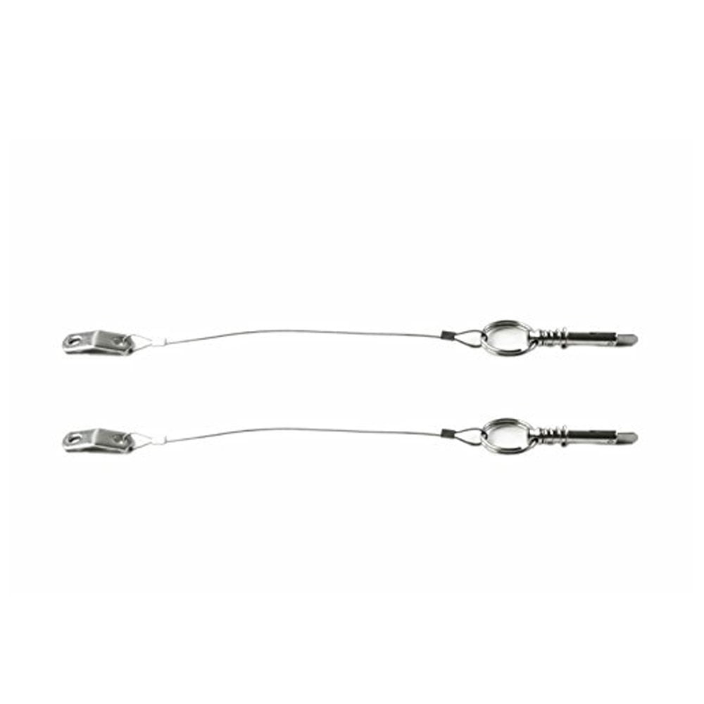 6-Pack Marine Grade Stainless Steel Bimini Top Pins – 1/4" X 1" Grip With Spring