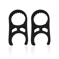 MARINE CITY Black Nylon Ladder Clamp for Tubes, Durable, Secure, Easy Installation, Compatible with Boarding & Swim Ladders 1 Inches