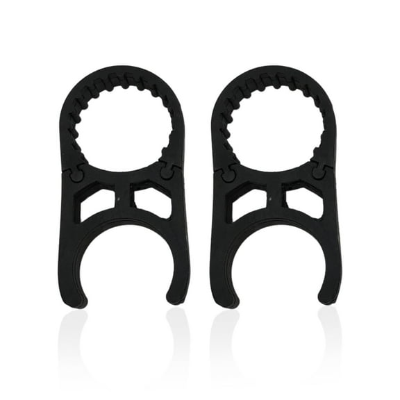 MARINE CITY Black Nylon Ladder Clamp for Tubes, Durable, Secure, Easy Installation, Compatible with Boarding & Swim Ladders 1 Inches