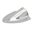 thumbnail image 1 of MARINE CITY Midget Clamshell Vent Wire Cable Cover, Stainless Steel with Strong Fine Polished Smooth Finish, Ideal for Marine, Yachts, Surfing, Water Sports, RV Accessories - 1 Pcs, 1 of 8