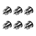 thumbnail image 1 of Marine City Boat Cup Holder with Closeable Drain, Polypropylene Plastic, Fits 30 oz Tumblers, Flush Mount, Black, 6-Pack, 1 of 8