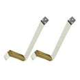 thumbnail image 1 of MARINE CITY Teak Mast Step, Stainless Steel, 12 Inch x 5 Inch, Anti-Skid Teak Pad, Corrosion Resistant, for Boats, Yachts, Ships Pack of 2, 1 of 8