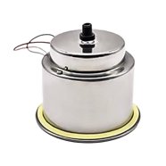 MARINE CITY Shank Top Mount Rowlock Oarlock Socket, 316 Grade Stainless ...