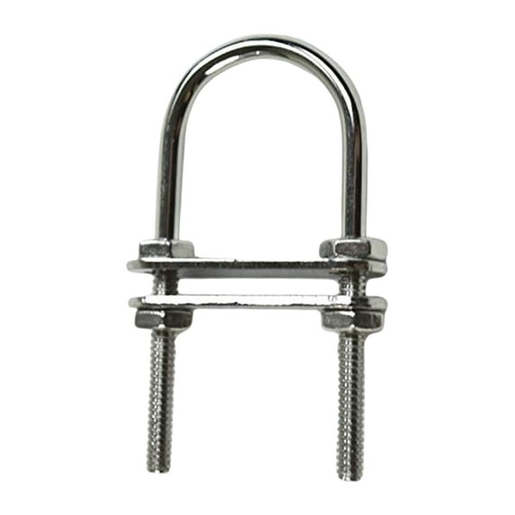 MARINE CITY Bow Eye U-Bolt 304 Stainless Steel, 3/16 Inch Stock, 2-3/4 Inch Length Heavy-Duty Corrosion-Resistant Deck Hardware for Boats & Marine Use Pack of 1