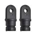 thumbnail image 1 of MARINE CITY Black Nylon Bimini Top Eye End Cap, Round Inside, Lightweight, 3/4-Inch Outer Diameter, Marine Boat Yacht Ship Hardware Accessory, 2 Pcs, 1 of 8