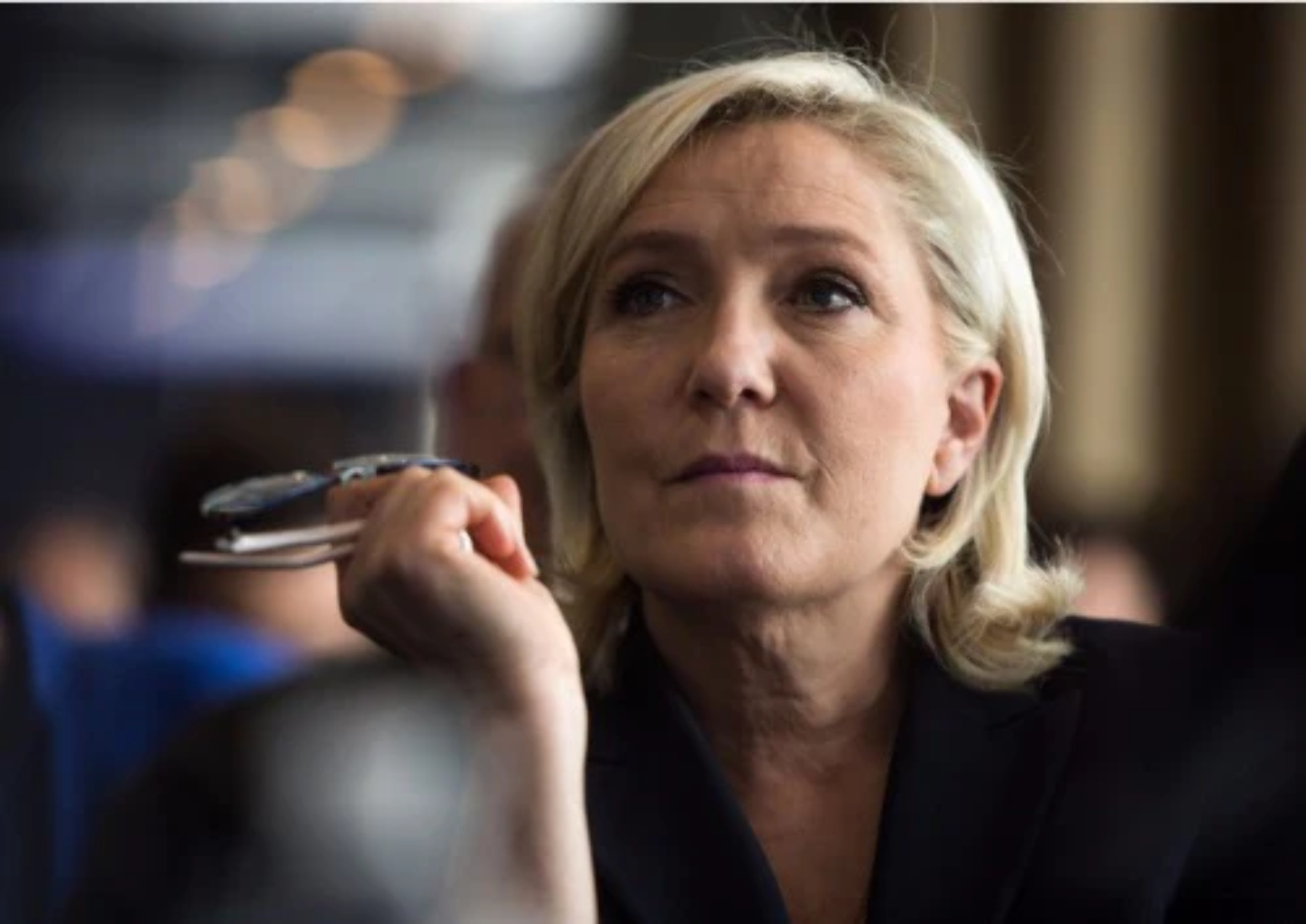 MARINE LE PEN GLOSSY POSTER PICTURE PHOTO BANNER french national front