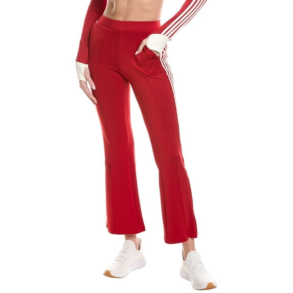 MARION womens 4 Stripes Track Pant, l, Red