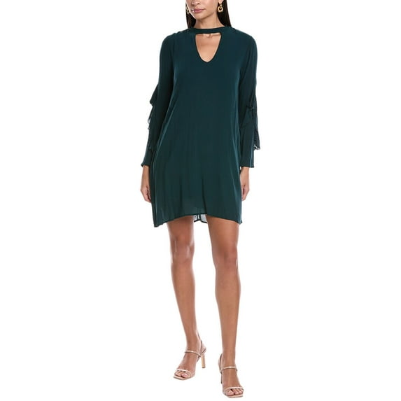 MARION womens Mini Dress, s, Green