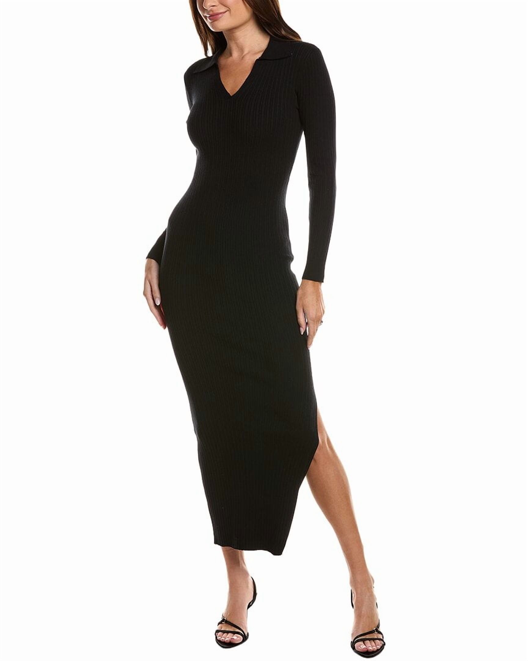 strapless open back dress Alison Long Sleeve Maxi Dress main image 0