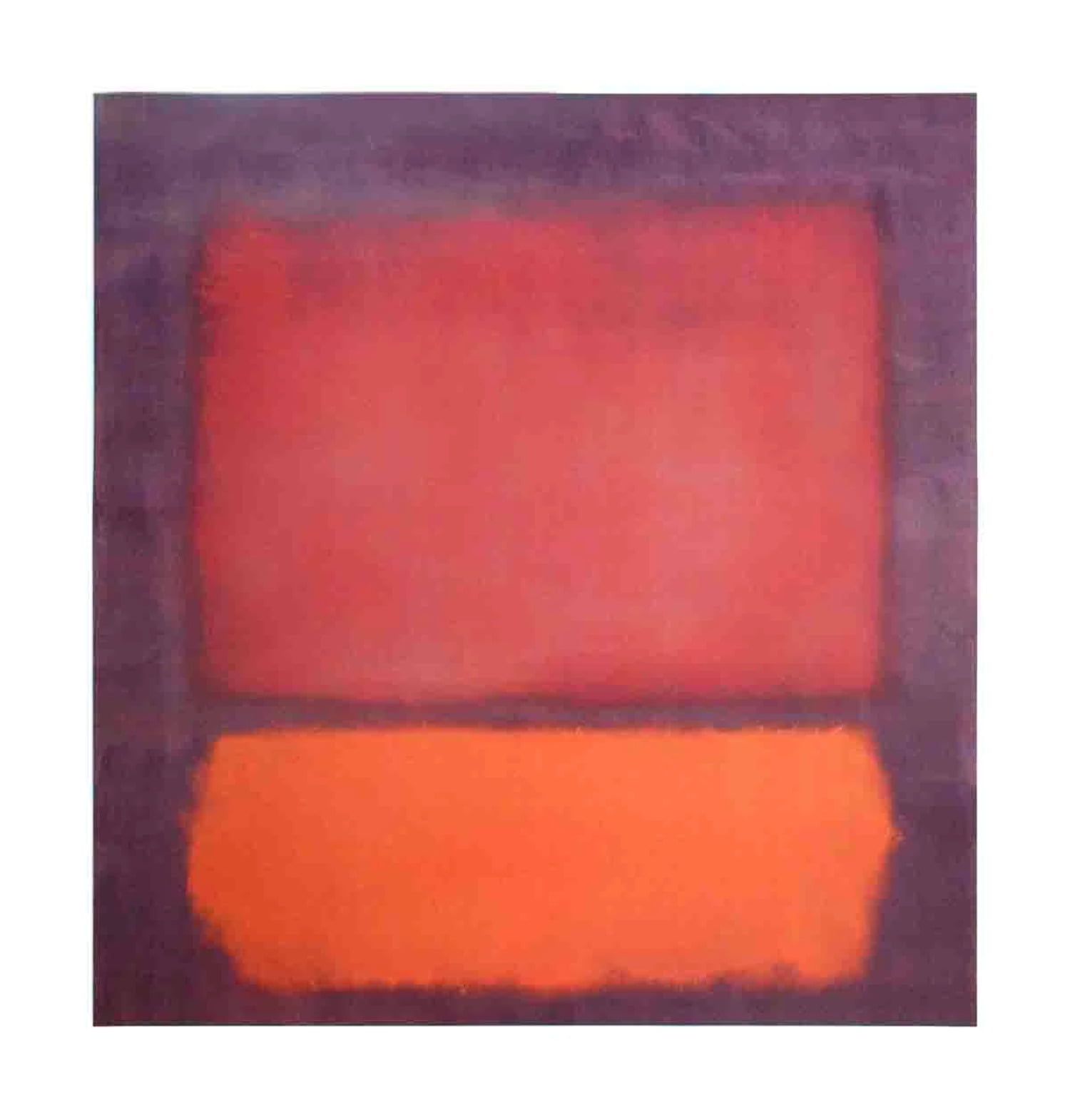 Mark Rothko Untitled 1962 Abstract Expressionist Poster