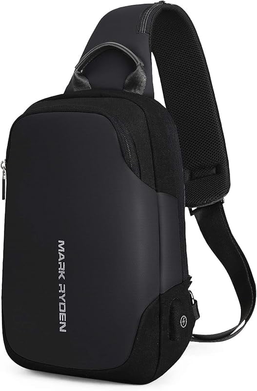 MARK RYDEN Anti-theft Sling Chest Bag Handbag for Men Waterproof Crossbody Travel Shoulder Bag Fit for 9.7" ipad …