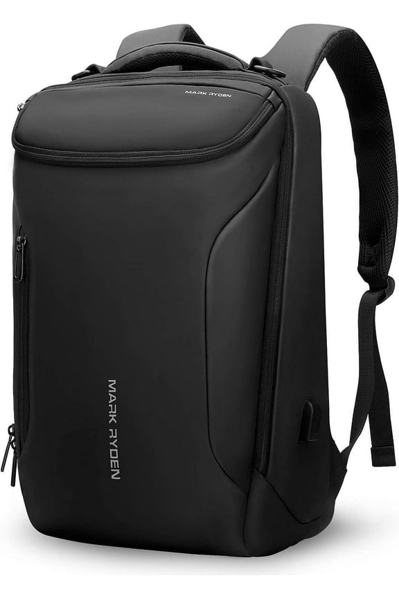 Business Backpack for Men, Waterproof High Tech Backpack with Sport Car Shape Design and USB Charging Port, Travel Laptop Backpack Fits 17.3 Inch Notebook (YKK-2 Pocket)