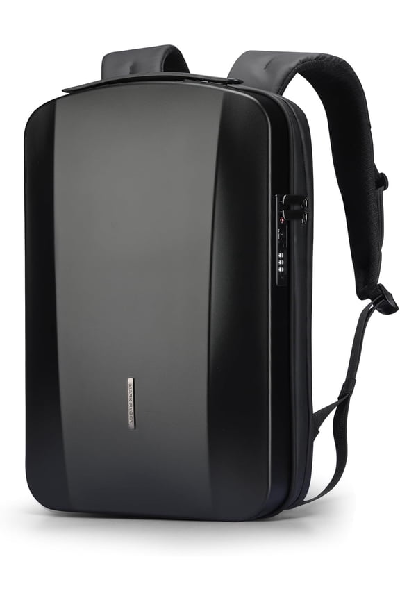 Laptop Backpack for Men, Hard Shell Anti-Theft Backpack with TSA Approved Lock and USB Charging Port, Business Backpack for Working, Commuting