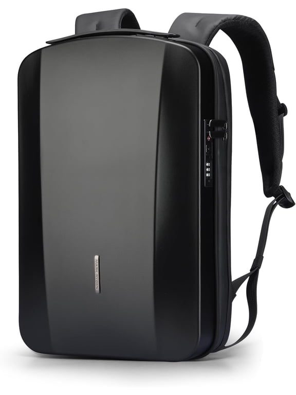 Laptop Backpack for Men, Hard Shell Anti-Theft Backpack with TSA Approved Lock and USB Charging Port, Business Backpack for Working, Commuting