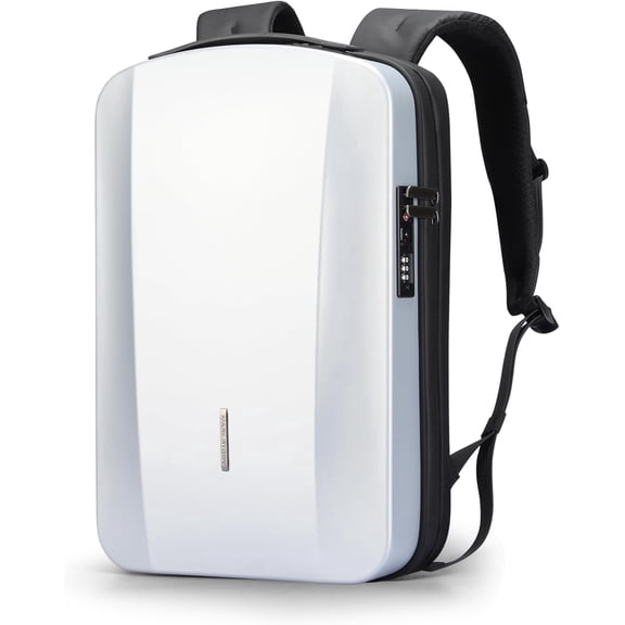 MARK RYDEN Laptop Backpack for Men, Hard Shell Anti-Theft Backpack with TSA Approved Lock and USB Charging Port, Business Backpack for Working, Commuting