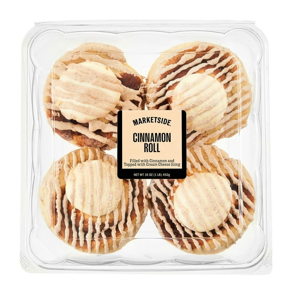 Marketside Baked Cinnamon Rolls, 16 oz , 4 Count