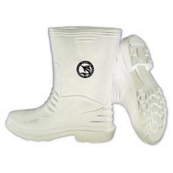 MARLIN BOOTS MENS SZ 11: WHITE