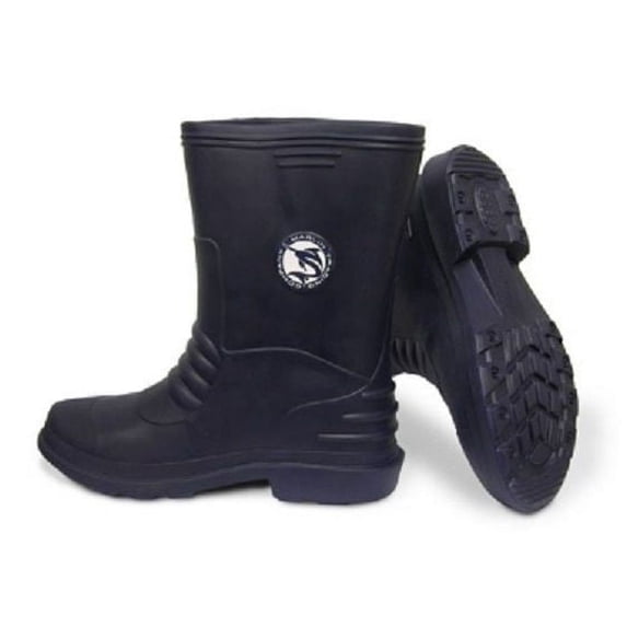 MARLIN BOOTS MENS SZ 8: NAVY