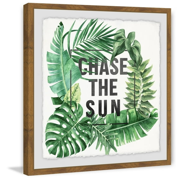 MARMONT HILL  - Handmade Chase the Sun Framed Print 24 x 24