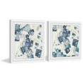 thumbnail image 1 of MARMONT HILL  - Handmade Fantasia Diptych - Multi-Color 2pcs of 24 x 24, 1 of 4