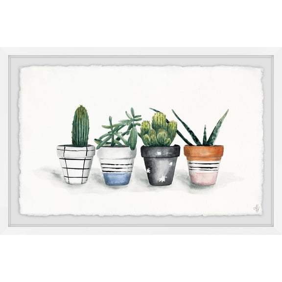 MARMONT HILL  - Handmade Fashion Pots Framed Print 12 x 8