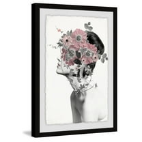 MARMONT HILL 'Floral Craze' Framed Painting Print - Multi-Color 8 x 12