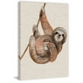 thumbnail image 1 of MARMONT HILL  - Handmade Hanging Sloth II Print on Wrapped Canvas 24 x 36, 1 of 5