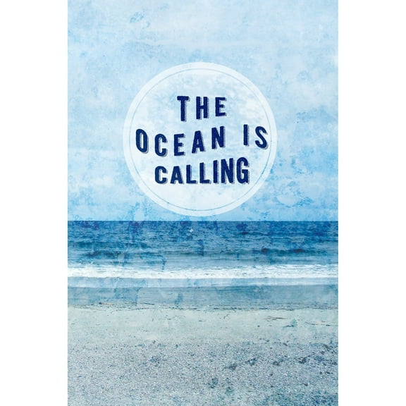 MARMONT HILL  - Handmade Paradise Sentiment II Print on Wrapped Canvas 20 X 30