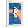 thumbnail image 1 of MARMONT HILL Pool Drink' Framed Painting Print - Multi-Color 8 x 12, 1 of 5