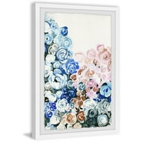 MARMONT HILL Rose Bloom' Framed Painting Print - Multi-Color 8 x 12