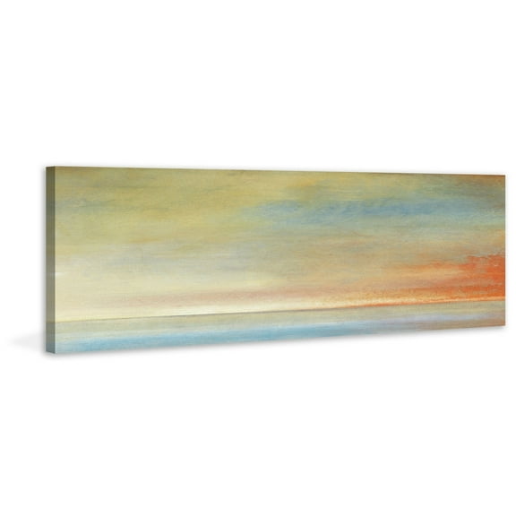 MARMONT HILL 'Tranquil IV' Painting Print on Wrapped Canvas - Multi-Color 30 x 10