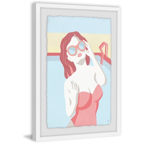 MARMONT HILL 'Matching Shades' Framed Painting Print - Multi-Color 24 x 36