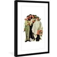 thumbnail image 1 of MARMONT HILL Norman Rockwell 'Barbershop Quartet'  Framed Art Print - Multi-Color 16 x 24, 1 of 5
