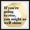 thumbnail image 1 of MARMONT HILL 'Rise and Shine III' Framed Painting Print - Multi-Color 24 x 24, 1 of 5