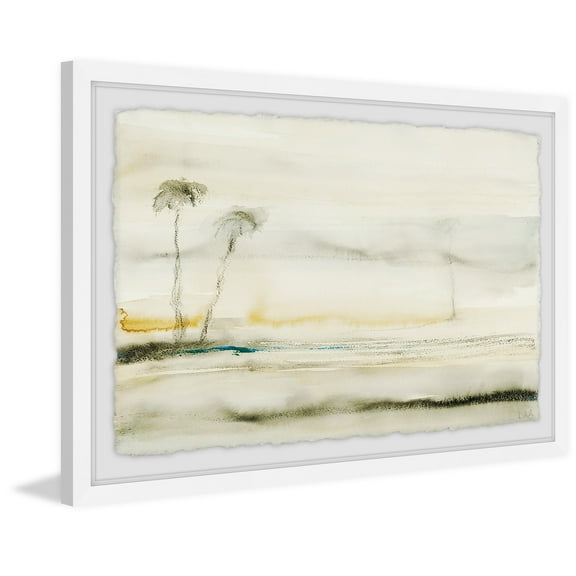 MARMONT HILL 'Solstice 9' Framed Painting Print - Multi-Color 45 x 30