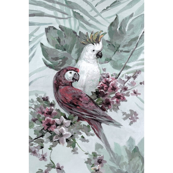 MARMONT HILL 'Tropical Sweetheart' Painting Print on Wrapped Canvas 16 x 24