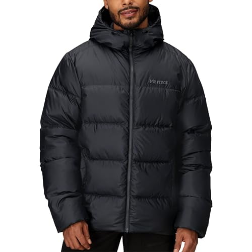 MARMOT MEN'S GUIDES DOWN 2.0 HOODY - SIZE: MEN M - BLACK