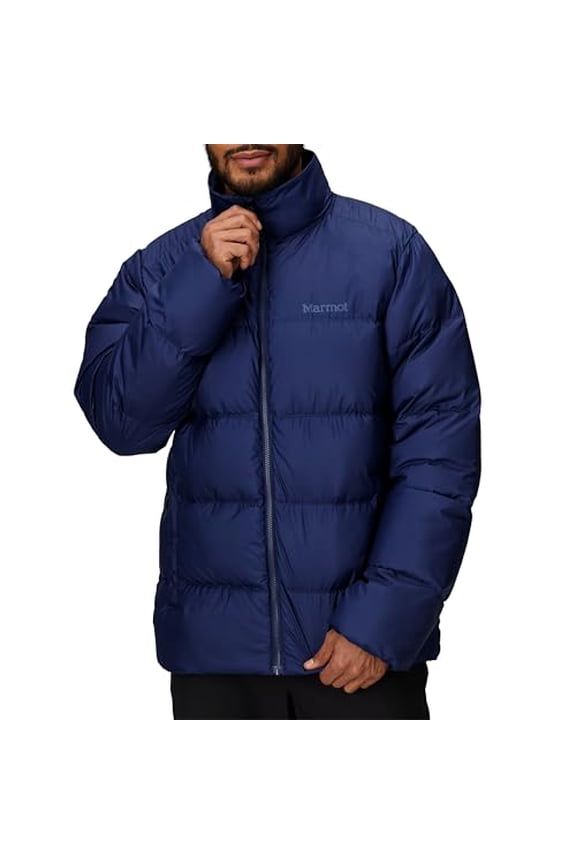 MENS GUIDES DOWN JACKET - SIZE: MEN L - ARCTIC NAVY