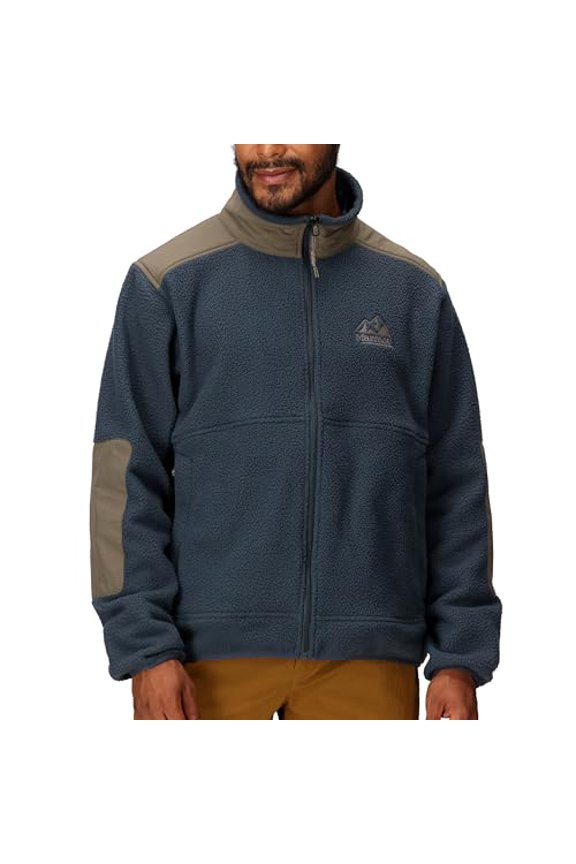 WANDERER HIGH PILE FLEECE JACKET MEN XL THUNDERHEAD/CLAYSTONE
