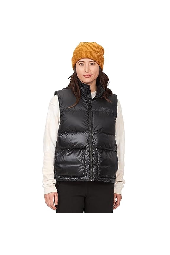 WOMEN'S GUIDE DOWN VEST - SIZE: WOMEN L - BLACK